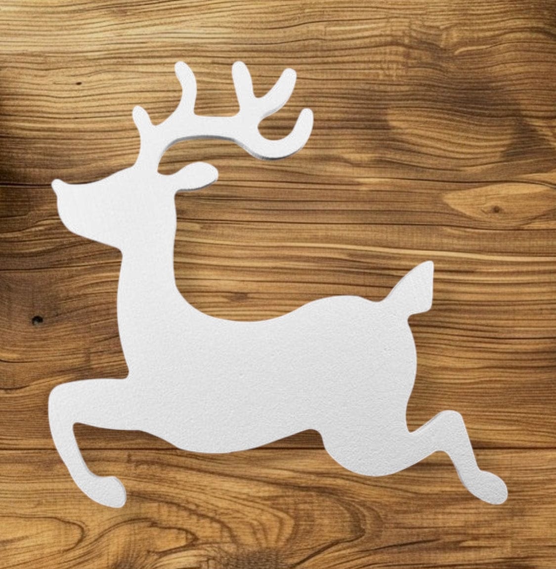 Unpainted Deer Foam Cutout – 2FT DIY Christmas Party and Woodland Decor