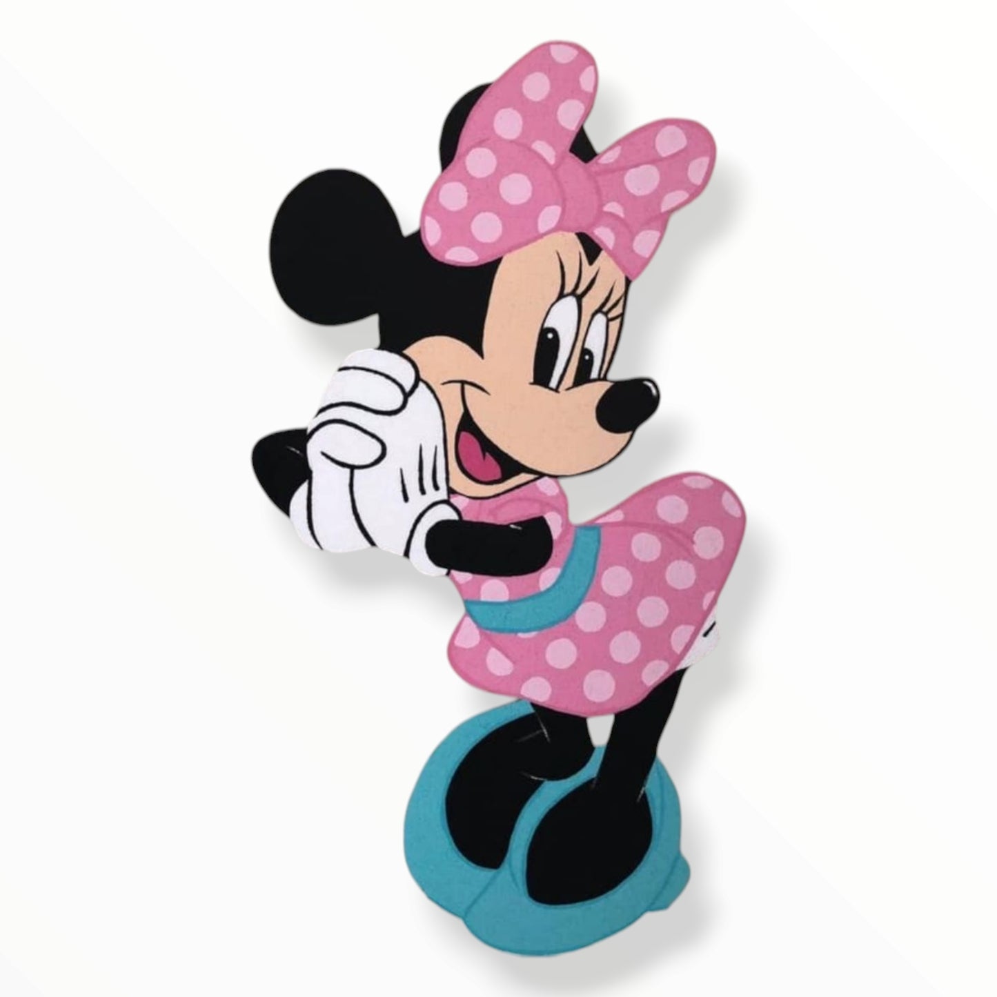 Painted Minnie Bowtique Foam Cutout – 2FT Birthday Party and Baby Shower Decor