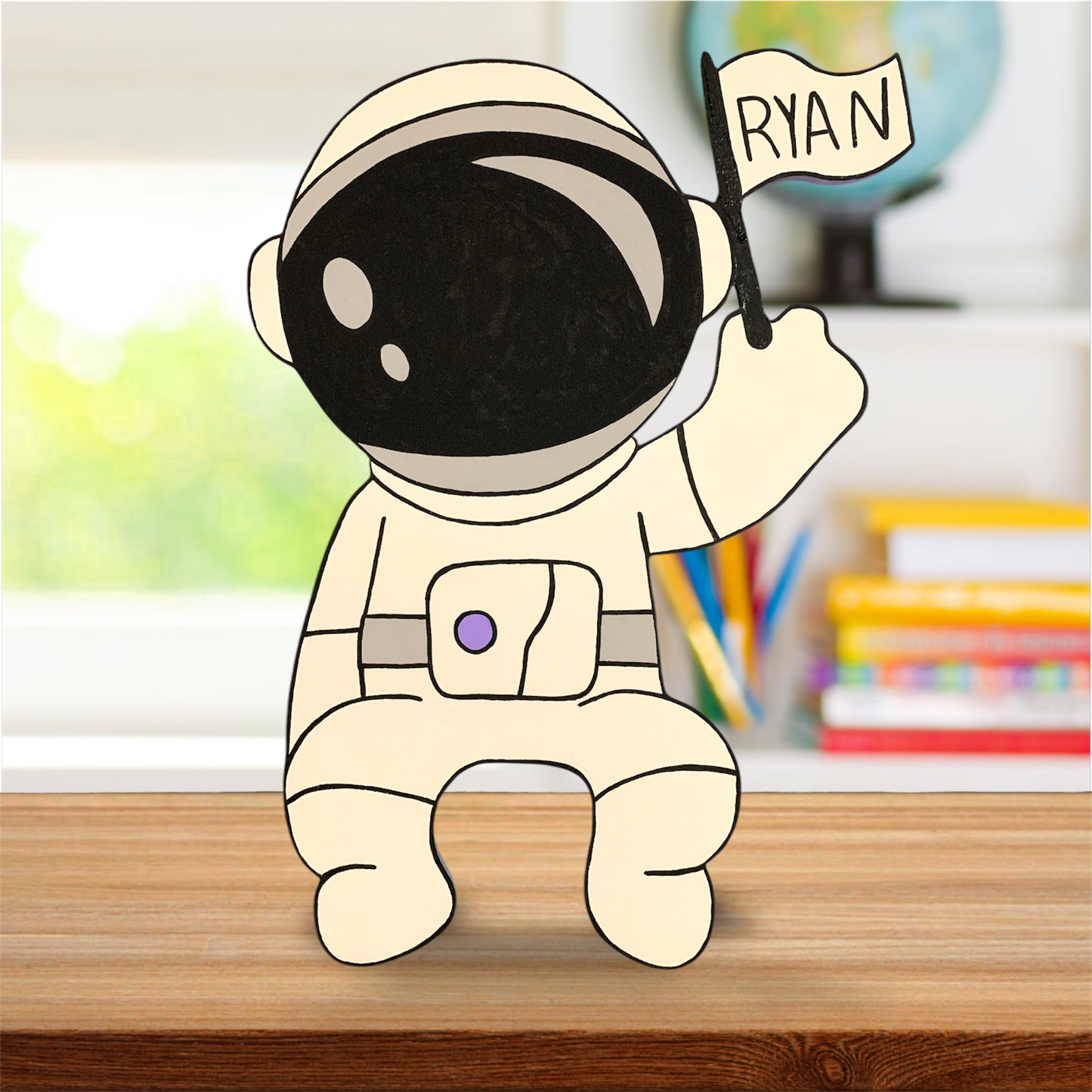 Astronaut Space Foam Cutout – Handmade Party Decor