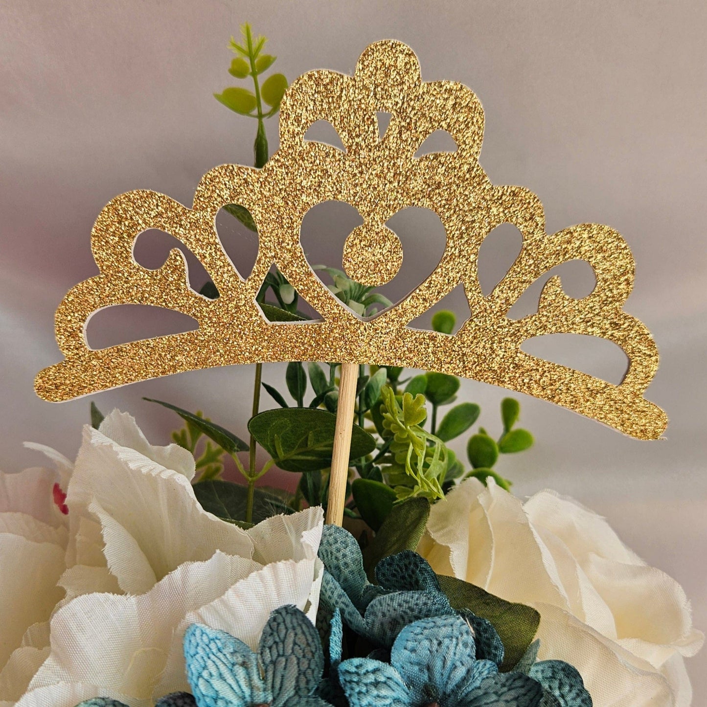 Handmade crown centerpiece decorations for birthday