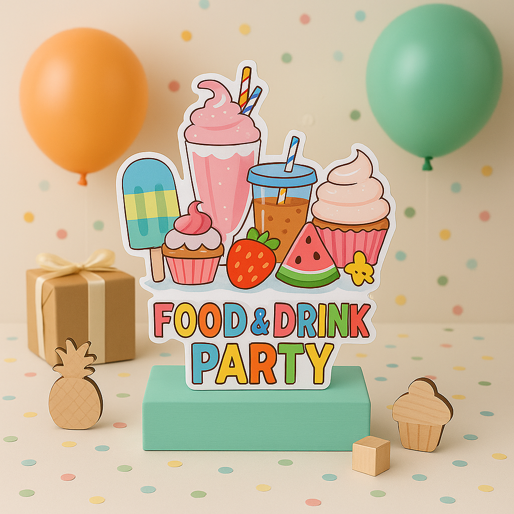 Food & Drink Party Decorations | Candy, Ice Cream & Snacks