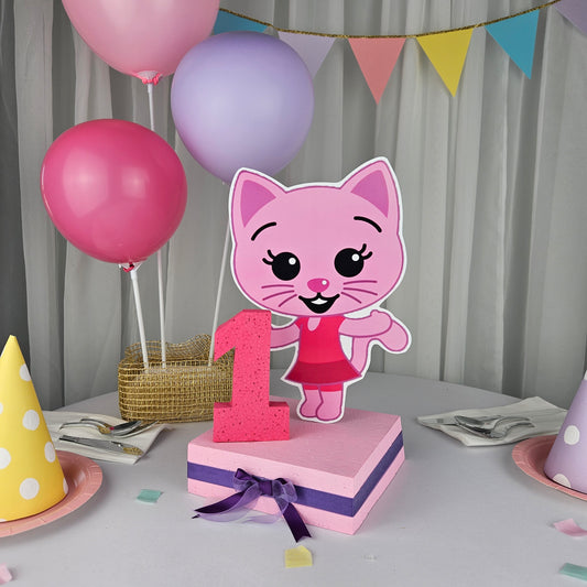 Plim Plim Cat Meili Centerpiece