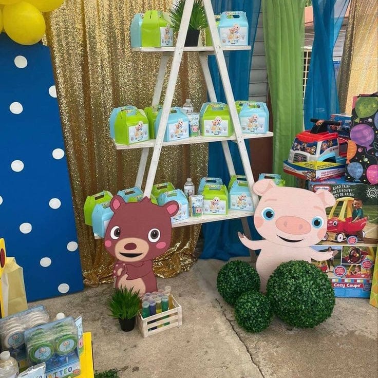 Cocomelon Boba or Pepe foam Handmade Cutout