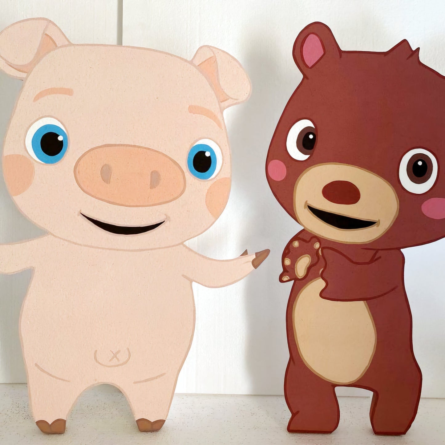 Cocomelon Boba or Pepe foam Handmade Cutout
