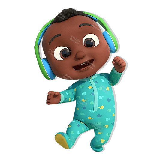 Cocomelon African American Cutouts – Cody, Yoyo, TomTom – Centerpieces