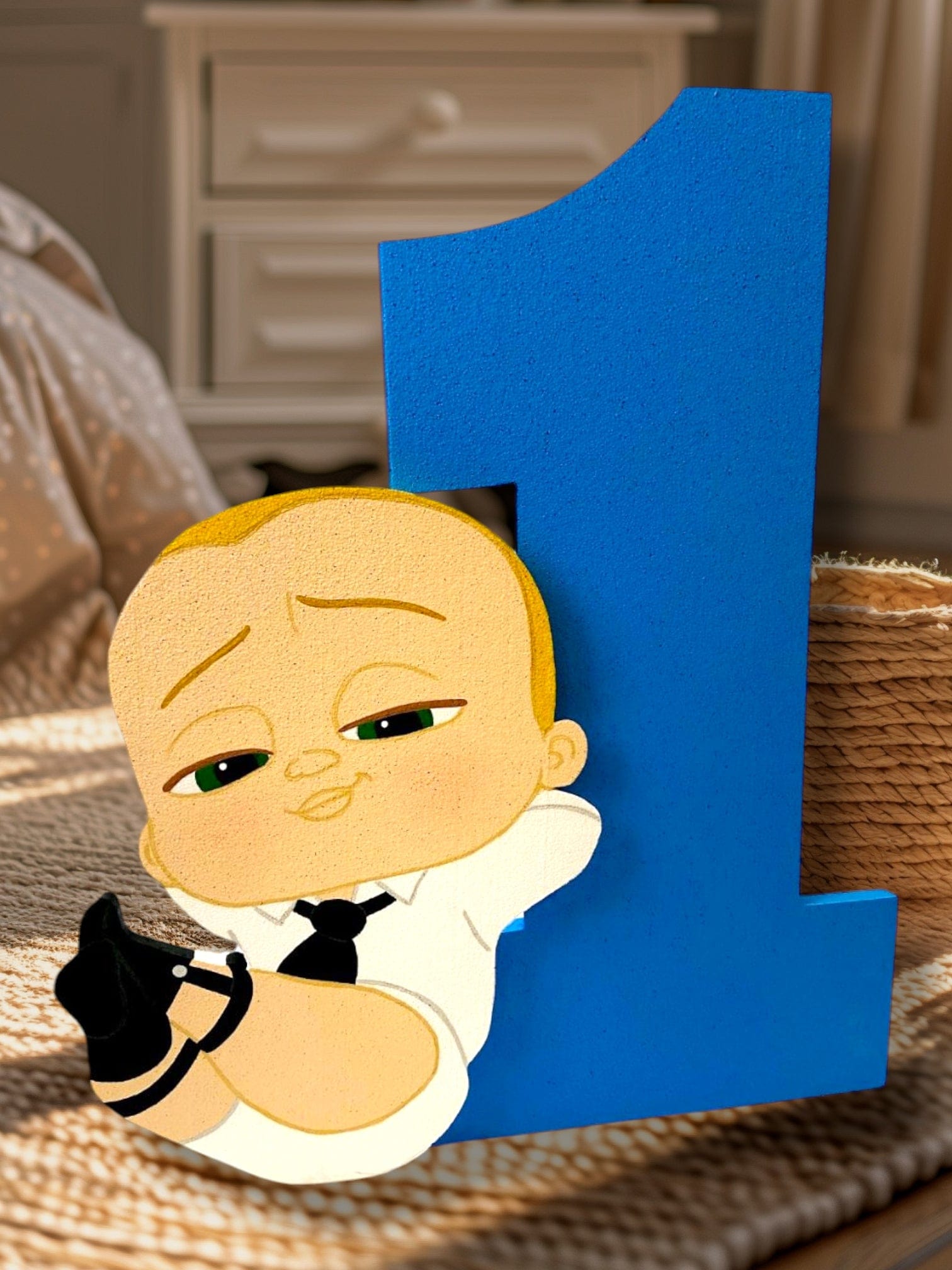 personalized boss baby decor