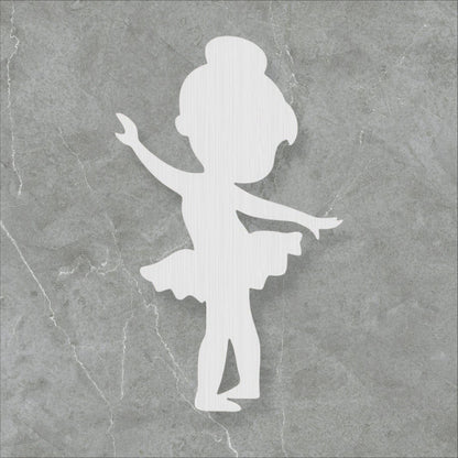 DIY Foam Ballerina Silhouette – Unpainted Craft Cutout 2ft