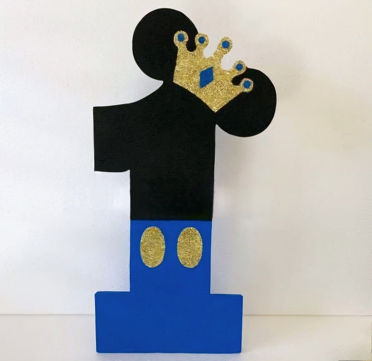 Mickey Mouse Royal Foam Centerpiece Custom Number 2 ft tall